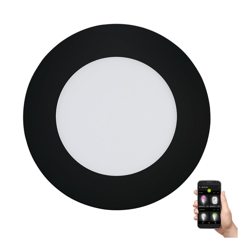 Eglo - Ρυθμιζόμενο LED φωτιστικό μπάνιου LED/5,4W/230V IP44 ZigBee Ø 12 cm