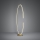 Eglo - Ρυθμιζόμενο επιδαπέδιο φωτιστικό LED/20W/230V 2200-6500K χρυσό