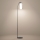 Eglo - Ρυθμιζόμενο επιδαπέδιο φωτιστικό LED/7W/230V + LED/1,6W 2200-6500K μαύρο χρώμιο
