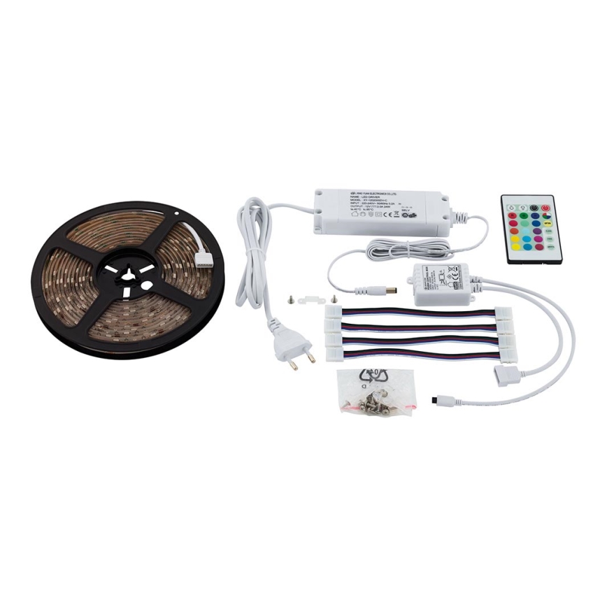 Eglo - RGB LED Ρυθμιζόμενη Ταινία LED/20W/230V IP20 5m