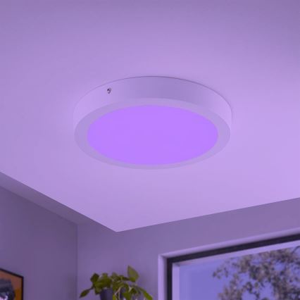 Eglo - RGBW Φωτιστικό οροφής dimming FUEVA-C LED/21W/230V