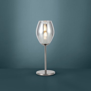 Eglo Stars of Light - Επιτραπέζιο φωτιστικό 1xE27/60W/230V, μαύρο/καπνιστό