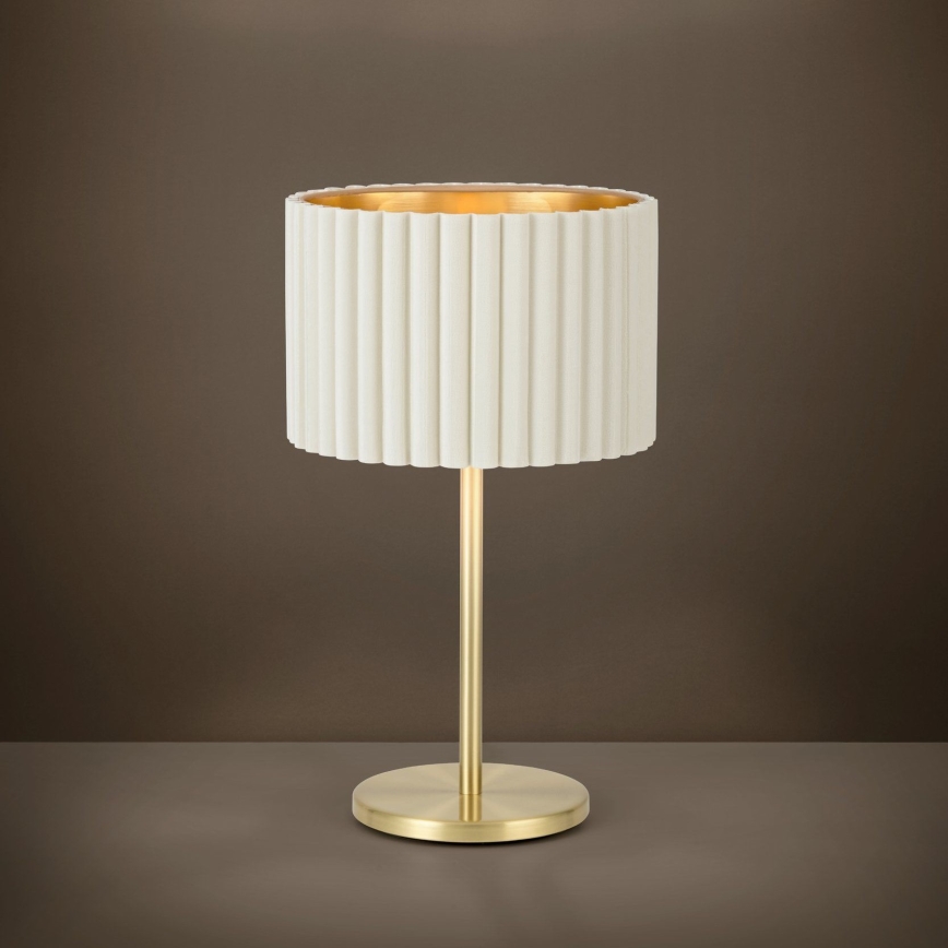 Eglo - Επιτραπέζια λάμπα 1xE27/40W/230V λευκό