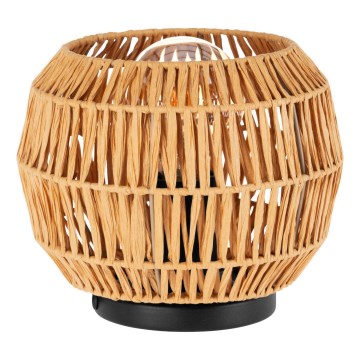 Eglo - Επιτραπέζιο φωτιστικό 1xE27/40W/230V καφέ