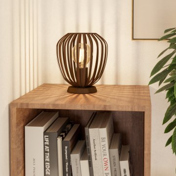 Eglo - Επιτραπέζιο φωτιστικό 1xE27/40W/230V σε μπρονζέ