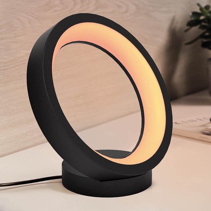 Eglo - Επιτραπέζιο φωτιστικό LED RGB με ρύθμιση φωτεινότητας MARGHERA-C LED/16W/230V