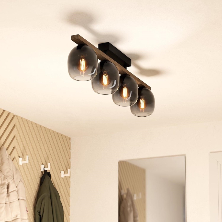 Eglo - Επιτοίχιο φωτιστικό 4xE27/40W/230V