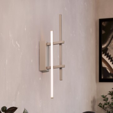 Eglo - Επιτοίχιο φωτιστικό LED/12W/230V μπεζ