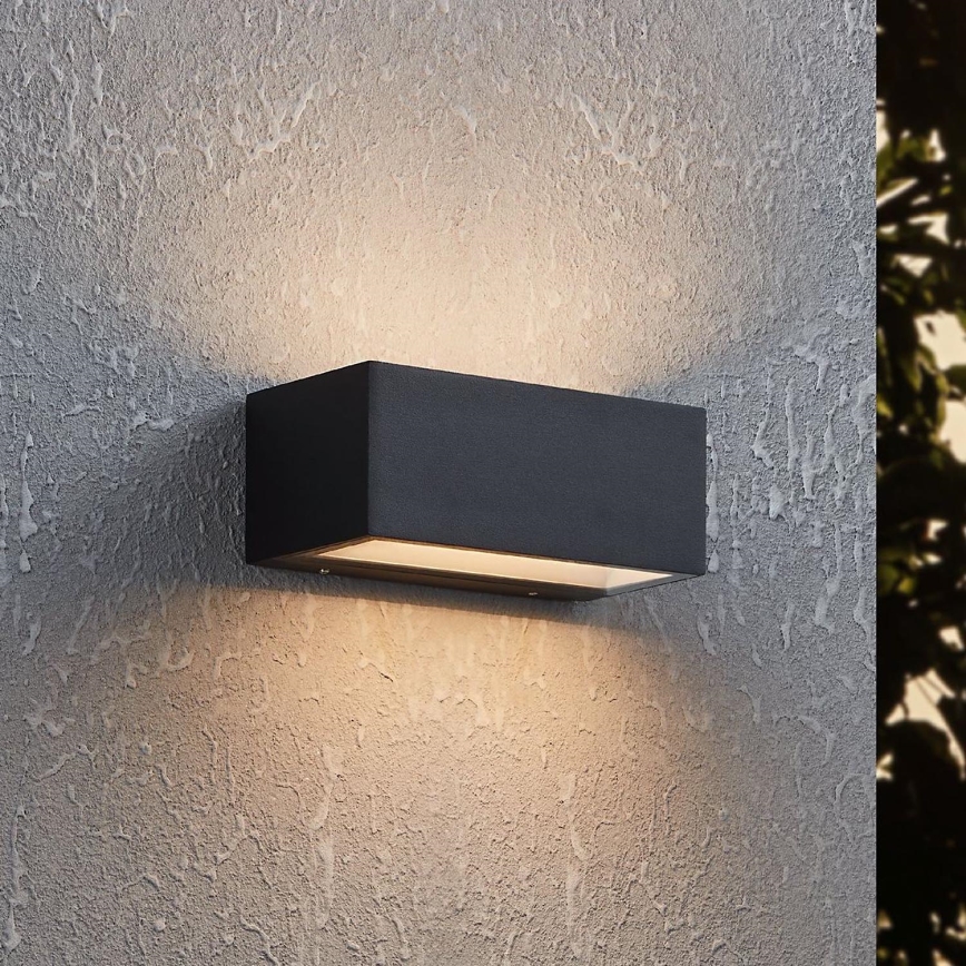 Eglo - Επιτοίχιο φωτιστικό εξωτερικού χώρου LED 2xLED/5W/230V IP65