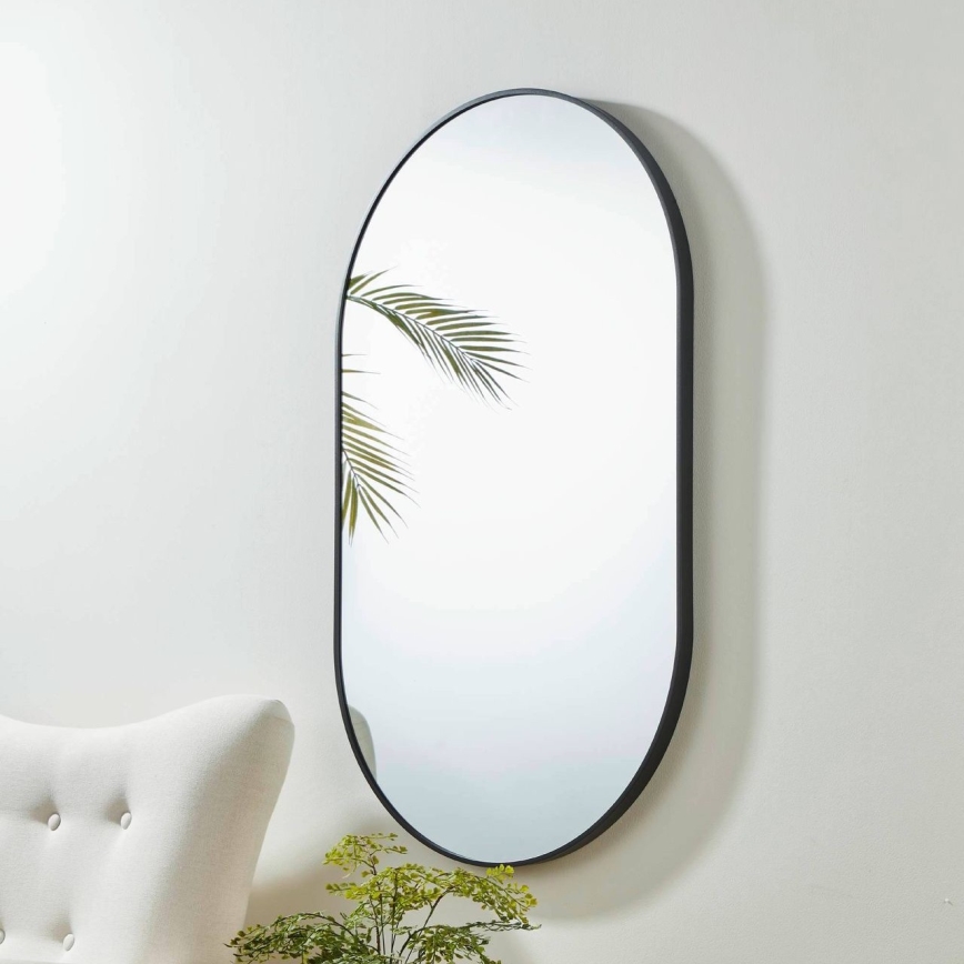 Eglo - Επιτοίχιος καθρέφτης 100x60 εκ. μαύρος