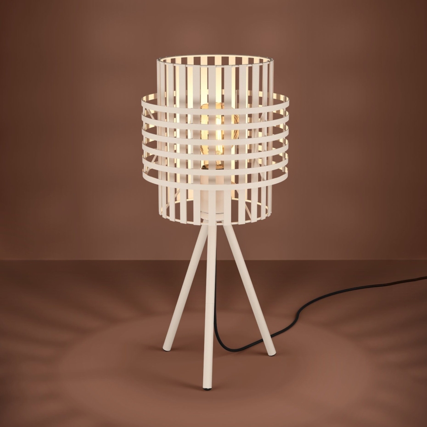 Eglo - Επιδαπέδιο φωτιστικό 1xE27/40W/230V κρεμ