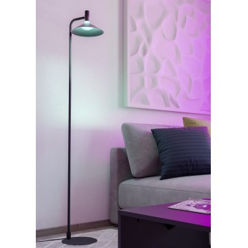 Eglo - Επιδαπέδιο φωτιστικό LED RGBW, ρυθμιζόμενο, LED/7,5W/230V 2700-6500K μαύρο