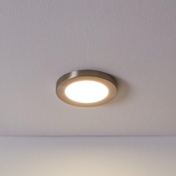 Eglo - Εντοιχισμένο φωτιστικό οροφής LED / 5,5 W / 230 V / 4000 K / ματ χρώμιο / διάμ. 11,7 cm
