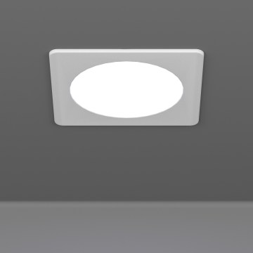 Eglo - Εντοιχισμένο φωτιστικό οροφής LED/6,3W/230V 2700/4000/6500K 11,9x11,9 cm λευκό