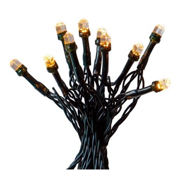 Eglo - Εξωτερική γιρλάντα LED 200 LED / 1 λειτουργία 20 m IP44 θερμό λευκό