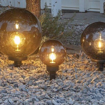 Eglo - Εξωτερικό φωτιστικό 1xE27/40W/230V διάμ. 20 εκ. IP44