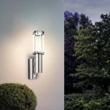 Eglo - Εξωτερικό φωτιστικό LED με αισθητήρα κίνησης 1xGU10/3W + LED/3,7W IP44