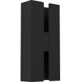 Eglo - Εξωτερικό επιτοίχιο φωτιστικό LED 2xLED/4W/230V 2700/4000/6000K. IP44, μαύρο