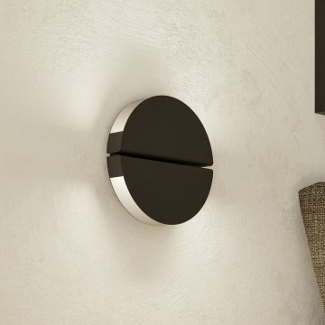 Eglo - Εξωτερικό επιτοίχιο φωτιστικό LED/4,5W/230V 2700/4000/6500K IP44 μαύρο