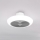 Eglo - Ανεμιστήρας οροφής LED Dimmable LED/25,5W/230V λευκό/γκρι + τηλεχειριστήριο