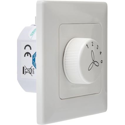 Eglo - Ανεμιστήρας τοίχου τηλεχειριστήριο 100W/230V