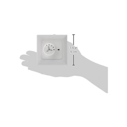 Eglo - Ανεμιστήρας τοίχου τηλεχειριστήριο 100W/230V