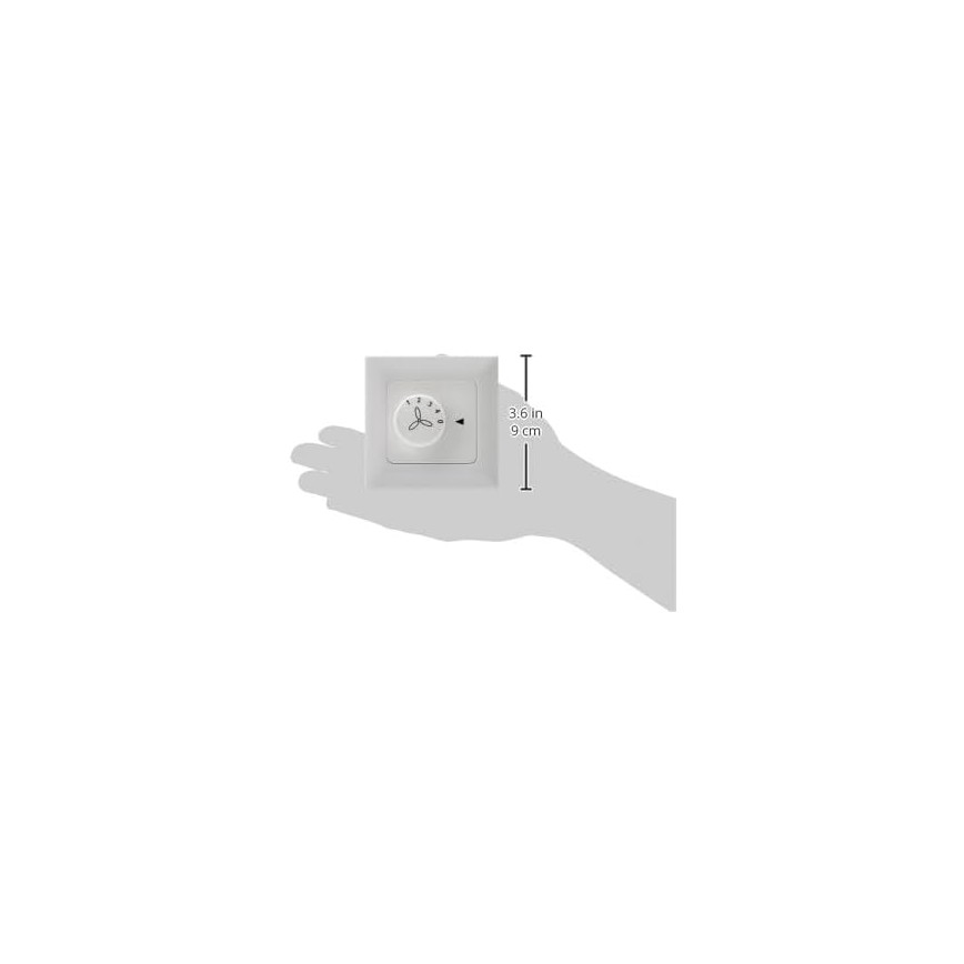 Eglo - Ανεμιστήρας τοίχου τηλεχειριστήριο 100W/230V