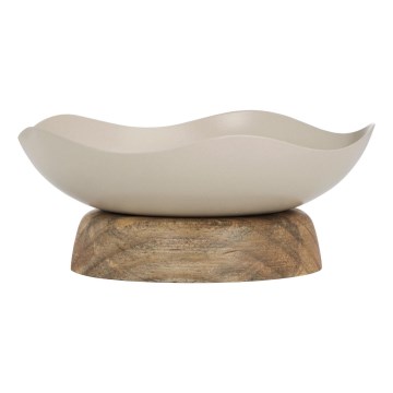 Eglo - Διακοσμητικός δίσκος διάμετρος 14,5 cm μπεζ