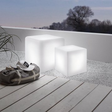 Eglo - Εξωτερικό επιδαπέδιο φωτιστικό 1xE27/15W/230V 40x40 εκ. IP65