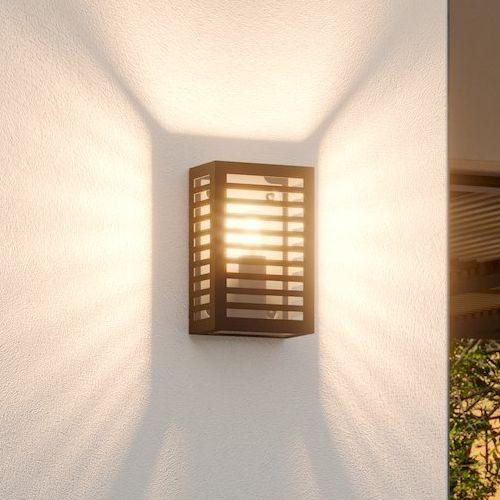 Eglo - Εξωτερικό επιτοίχιο φωτιστικό 1xE27/60W/230V IP44