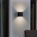 Eglo - Επιτοίχιο φωτιστικό εξωτερικού χώρου LED 2xLED/2,8W/230V IP54 μαύρο