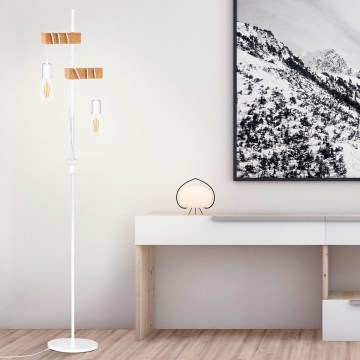 Eglo - Επιδαπέδια λάμπα TOWNSHEND 2xE27/10W/230V