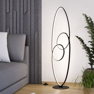 Eglo - Επιδαπέδια λάμπα LED LED/38W/230V 3000K μαύρο