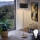 Eglo - Επιδαπέδια λάμπα LED TUNJA 1xE27/60W/230V ματ χρώμιο/μαύρο
