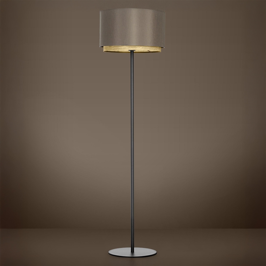 Eglo - Επιδαπέδιο φωτιστικό 1xE27/40W/230V καφέ