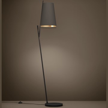 Eglo - Επιδαπέδιο φωτιστικό 1xE27/40W/230V καφέ