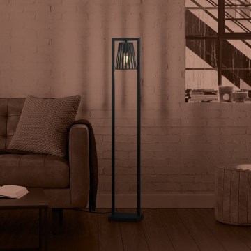 Eglo - Επιδαπέδιο φωτιστικό 1xE27/40W/230V μαύρο