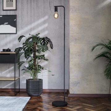 Eglo - Επιδαπέδιο φωτιστικό 1xE27/40W/230V μαύρο