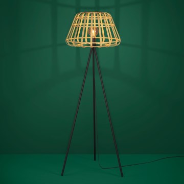 Eglo - Επιδαπέδιο φωτιστικό 1xE27/40W/230V μπαμπού