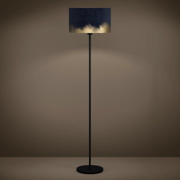 Eglo - Επιδαπέδιο φωτιστικό 1xE27/40W/230V μπλε/χρυσό