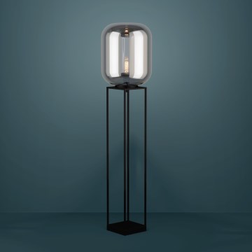 Eglo - Επιδαπέδιο φωτιστικό 1xE27/40W/230V φιμέ