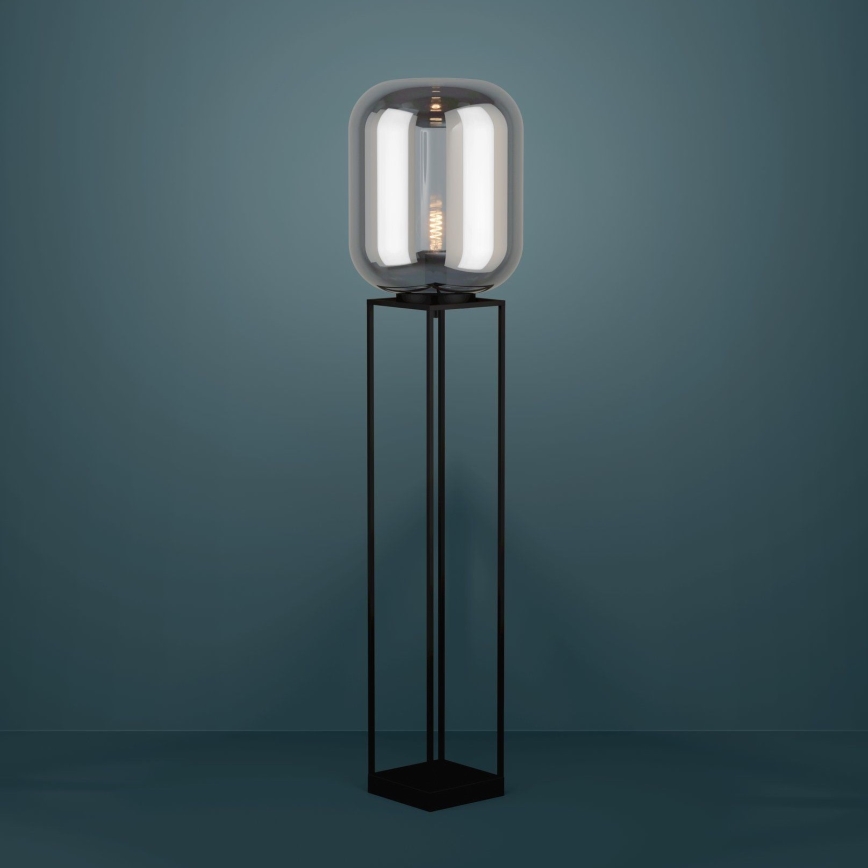 Eglo - Επιδαπέδιο φωτιστικό 1xE27/40W/230V φιμέ