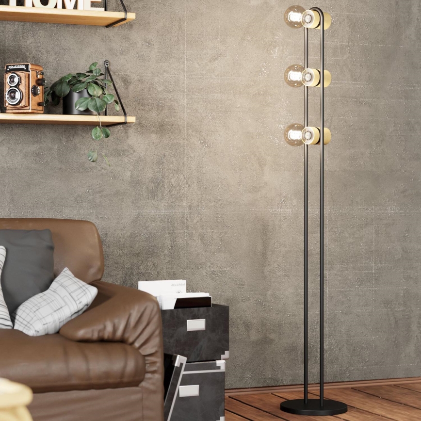 Eglo - Επιδαπέδιο φωτιστικό 3xE27/28W/230V