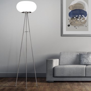 EGLO - Επιδαπέδιο φωτιστικό OPTICA 2xE27/60W διάμετρος 35 cm