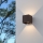 Eglo - Επιτοίχιο φωτιστικό εξωτερικού χώρου LED 2xLED/2,8W/230V IP54 καφέ