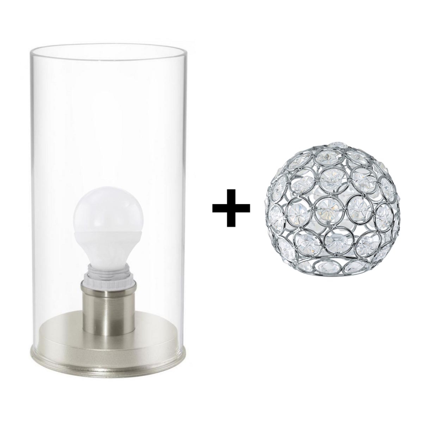 Eglo - Επιτραπέζιο φωτιστικό LED MY CHOICE 1xE14/4W/230V ματ χρώμιο