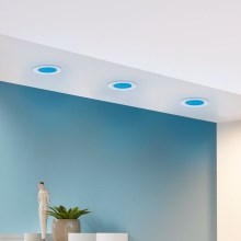 Eglo - ΕΤ 3x LED RGB Κρεμαστό φωτιστικό οροφής dimming FUEVA-C 1xLED/3W/230V