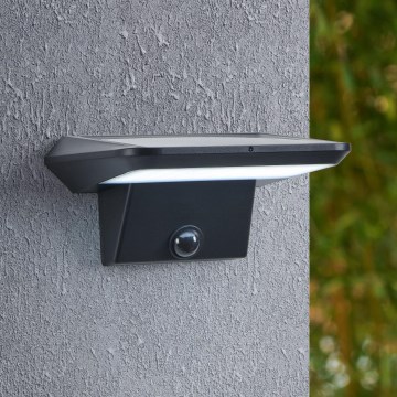 Eglo - Ηλιακό επιτοίχιο φωτιστικό LED με αισθητήρα LED/20W/3,7V 2000 mAh IP44