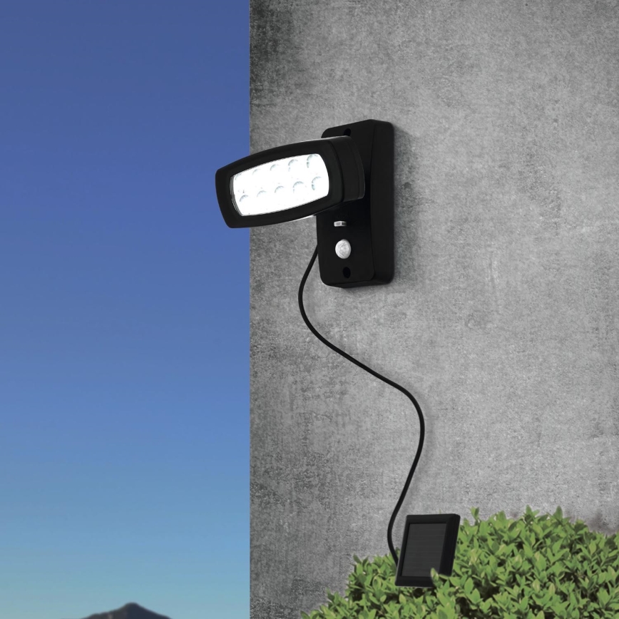 Eglo - Ηλιακό φωτιστικό τοίχου LED με αισθητήρα LED/1,2V 600 mAh IP44