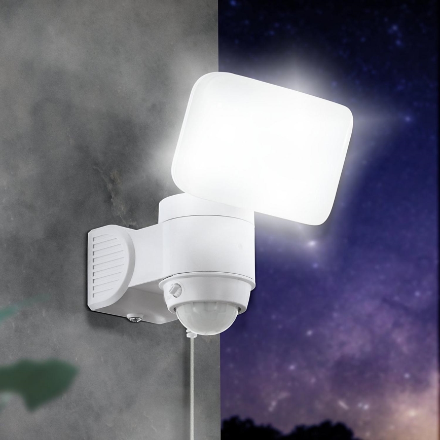 Eglo - Ηλιακό φωτιστικό τοίχου LED με αισθητήρα LED/3,7V 1800 mAh IP44
